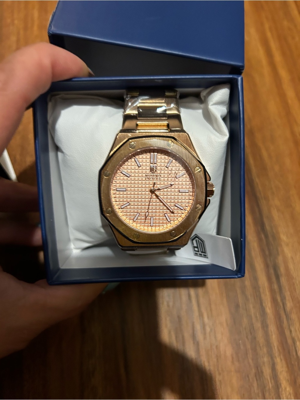 Invicta Montres Prestige Men's Rose Gold Tone Stainless Steel Watch